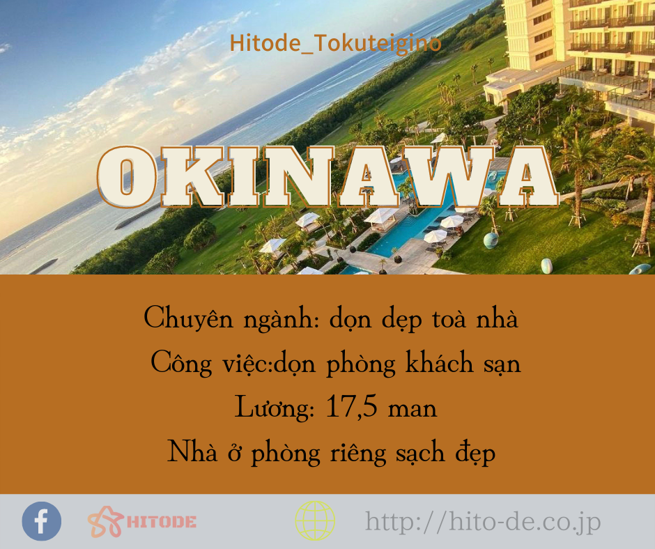 VỆ SINH TÒA NHÀ _ DỌN PHÒNG KHÁCH SẠN OKINAWA